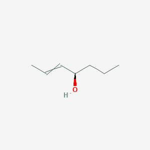 molecular formula C7H14O B14214003 (4R)-Hept-2-en-4-ol CAS No. 821785-01-7