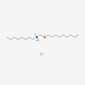 1-Octanaminium, N,N-dimethyl-N-[(nonyloxy)methyl]-, chloride