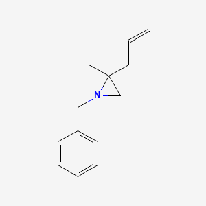 Aziridine, 2-methyl-1-(phenylmethyl)-2-(2-propenyl)-