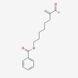 molecular formula C16H20O3 B14214137 7-Formyloct-7-en-1-yl benzoate CAS No. 832688-88-7