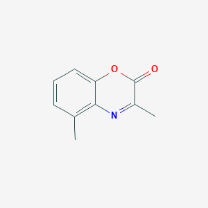 2H-1,4-Benzoxazin-2-one, 3,5-dimethyl-