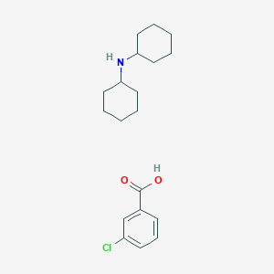 3-chlorobenzoic acid;N-cyclohexylcyclohexanamine