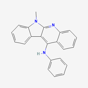 6-Methyl-N-phenyl-6H-indolo[2,3-B]quinolin-11-amine