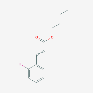 Butyl 3-(2-fluorophenyl)prop-2-enoate