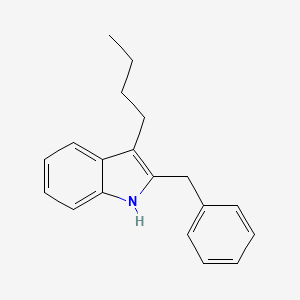 2-Benzyl-3-butyl-1H-indole