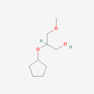 2-(Cyclopentyloxy)-3-methoxypropan-1-ol