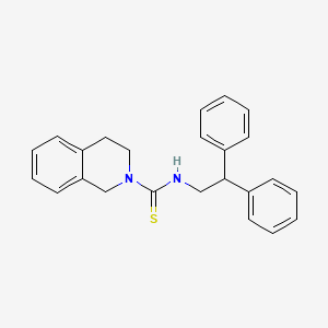 N-(2,2-Diphenylethyl)-3,4-dihydroisoquinoline-2(1H)-carbothioamide