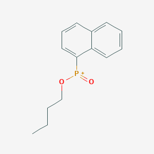 Phosphinic acid, 1-naphthalenyl-, butyl ester