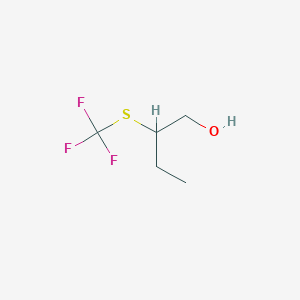 2-[(Trifluoromethyl)sulfanyl]butan-1-ol