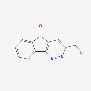 5H-Indeno[1,2-c]pyridazin-5-one, 3-(bromomethyl)-