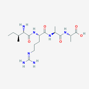 L-Isoleucyl-N~5~-(diaminomethylidene)-L-ornithyl-L-alanyl-L-alanine