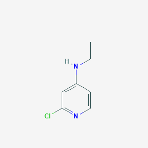 molecular formula C7H9ClN2 B1421452 2-氯-N-乙基吡啶-4-胺 CAS No. 931419-00-0