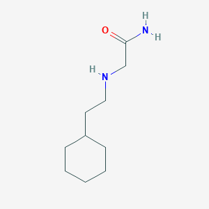 B1421463 2-[(2-Cyclohexylethyl)amino]acetamide CAS No. 1184075-44-2