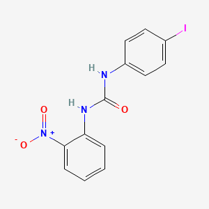 Urea, N-(4-iodophenyl)-N'-(2-nitrophenyl)-