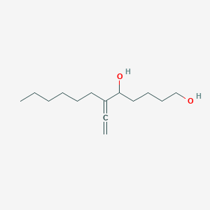 6-Ethenylidenedodecane-1,5-diol