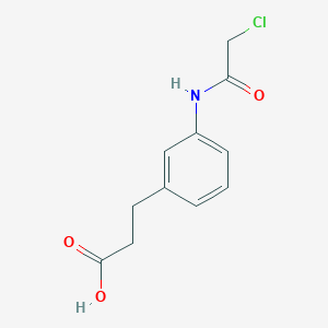N-chloroacetyl-3-aminophenylpropionic acid