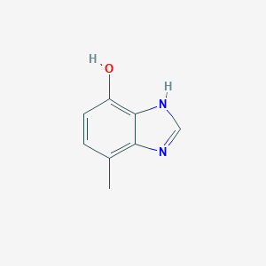 B142161 7-methyl-1H-benzo[d]imidazol-4-ol CAS No. 126462-95-1