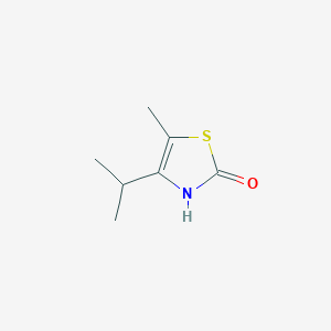 5-Methyl-4-(propan-2-yl)-2,3-dihydro-1,3-thiazol-2-one