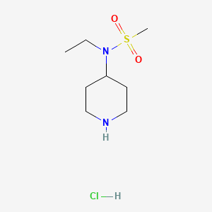 N-ethyl-N-(piperidin-4-yl)methanesulfonamide hydrochloride