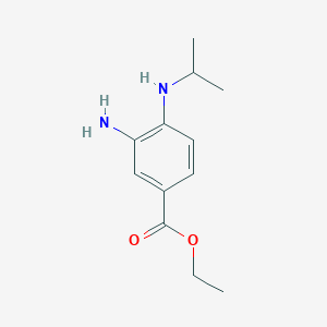 Ethyl 3-amino-4-(isopropylamino)benzoate