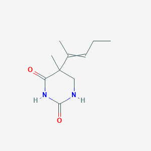 5-Methyl-5-(pent-2-en-2-yl)dihydropyrimidine-2,4(1H,3H)-dione