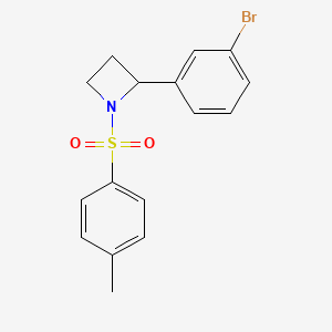 Azetidine, 2-(3-bromophenyl)-1-[(4-methylphenyl)sulfonyl]-