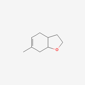 6-Methyl-2,3,3a,4,7,7a-hexahydro-1-benzofuran