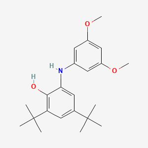 2,4-Di-tert-butyl-6-(3,5-dimethoxyanilino)phenol