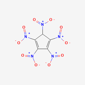 1,2,3,4,5-Pentanitrocyclopenta-1,3-diene