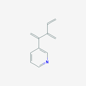 3-(3-Methylidenepenta-1,4-dien-2-yl)pyridine