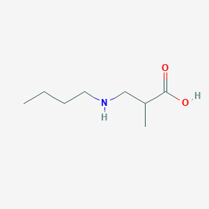 3-(Butylamino)-2-methylpropanoic acid