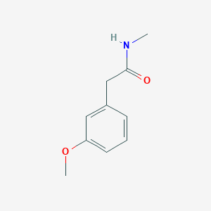 molecular formula C10H13NO2 B1421681 2-(3-methoxyphenyl)-N-methylacetamide CAS No. 53102-68-4