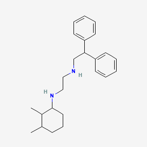 1,2-Ethanediamine, N-(2,3-dimethylcyclohexyl)-N'-(2,2-diphenylethyl)-