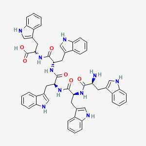 L-Tryptophyl-L-tryptophyl-L-tryptophyl-L-tryptophyl-L-tryptophan