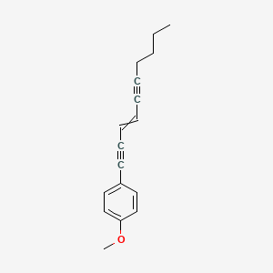 1-(Dec-3-ene-1,5-diyn-1-yl)-4-methoxybenzene