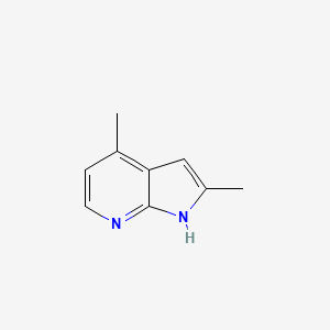 molecular formula C9H10N2 B1421700 2,4-dimethyl-1H-pyrrolo[2,3-b]pyridine CAS No. 1190313-73-5