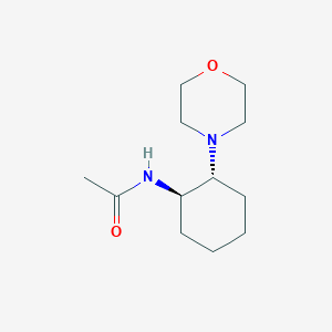 Acetamide, N-[(1R,2R)-2-(4-morpholinyl)cyclohexyl]-