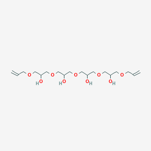 4,8,12,16,20-Pentaoxatricosa-1,22-diene-6,10,14,18-tetrol