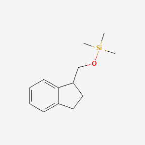 Silane, [(2,3-dihydro-1H-inden-1-yl)methoxy]trimethyl-