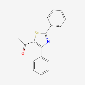 1-(2,4-Diphenyl-1,3-selenazol-5-yl)ethan-1-one