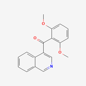 4-(2,6-Dimethoxybenzoyl)isoquinoline