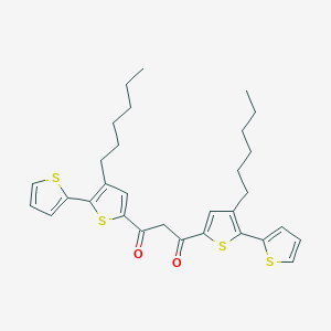 1,3-Bis(3-hexyl[2,2'-bithiophen]-5-yl)propane-1,3-dione