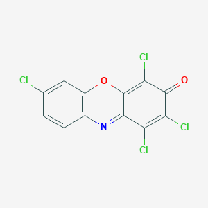 1,2,4,7-Tetrachloro-3H-phenoxazin-3-one