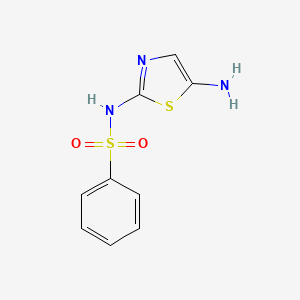 Benzenesulfonamide, N-(5-amino-2-thiazolyl)-