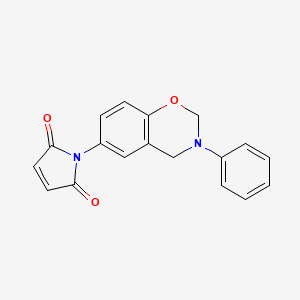 1-(3-Phenyl-3,4-dihydro-2H-1,3-benzoxazin-6-yl)-1H-pyrrole-2,5-dione