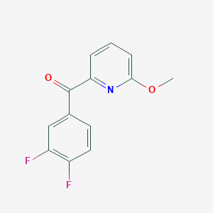 2-(3,4-Difluorobenzoyl)-6-methoxypyridine