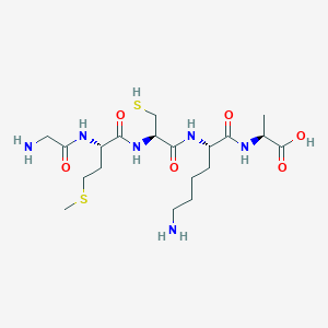 Glycyl-L-methionyl-L-cysteinyl-L-lysyl-L-alanine