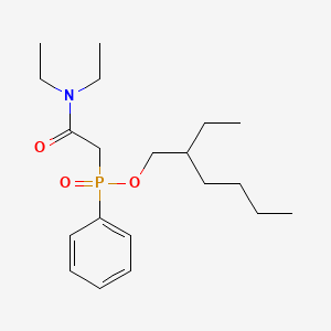 2-Ethylhexyl [2-(diethylamino)-2-oxoethyl]phenylphosphinate