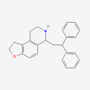 6-(2,2-Diphenylethyl)-1,2,6,7,8,9-hexahydrofuro[3,2-f]isoquinoline