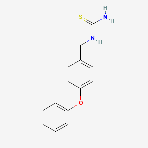 (4-Phenoxyphenyl)methylthiourea